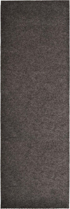 iCustomRug Hallway Runner Rug – 3x16ft Brown, Indoor/Outdoor, Non-Slip Rubber Backing, Low-Profile All-Weather Carpet, Non-Shedding & Easy Care, Entryway Mat Ideal for High Traffic Areas
