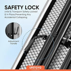 Classic Ironing Board 43" X 13" W/with Iron Rest | Full Metal Construction| Height Adjustable | Heat & Scorch Resistant Fabric | Anti-Skid Feet | Easy to Fold (Dark Grey)