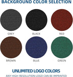 Custom Commercial Grade Doormat with Any Logo Size Color Shape Floor Mat Entryway Area Rug Welcome Carpet for Business Home Indoor/Outdoor Non Slip Washable Durable