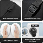 BABUR Car Headrest Pillow for Driving - Travel Neck Pillow Memory Foam for Neck Pain Relief