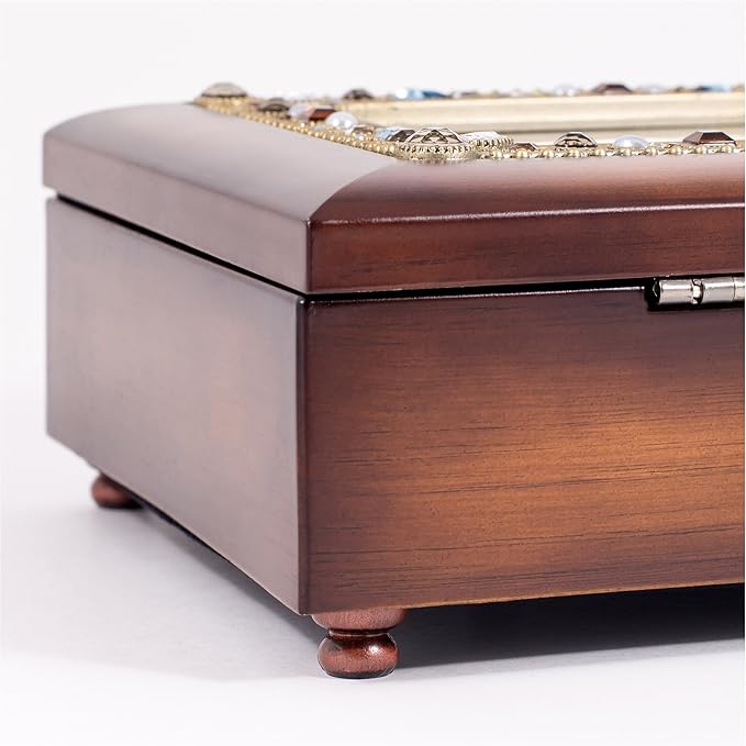 Cottage Garden You are So Loved Jeweled Musical Music Jewelry Box Plays How Great Thou Art