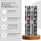 Satya Super Hit Incense Sticks, Satya sai Baba Insenses 15gmx12 Pack with Raajsee Incense Holder Bundle, Nag Champa Natural Incense 180 gm