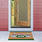 Gertmenian Friends Coir Doormat - 2x3 Welcome Mat (2-Pack), Ideal for High Traffic Areas in Front Door, Garage, Entryway - Paramount Central Perk/Welcome, 80028