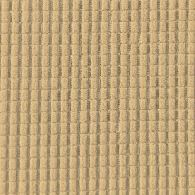 Easy-Going Recliner Stretch Sofa Slipcover Sofa Cover 4-Pieces Furniture Protector Couch Soft with Elastic Bottom Spandex Jacquard Fabric Small Checks(Large,Beige)