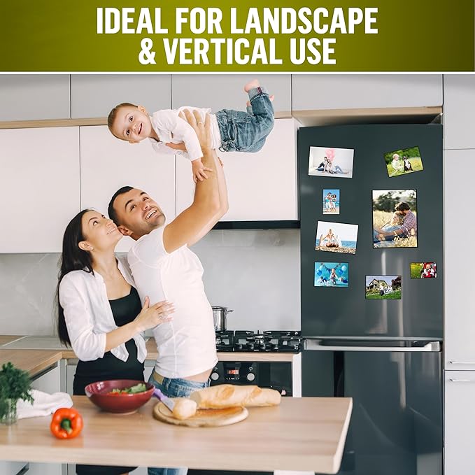 15 Pack 2.5x3.5 Magnetic Picture Frames for Refrigerator Wallet Sized - Small Magnet Picture Frames for Fridge Magnetic Photo Sleeves Locker Magnet Frame Magnetic Photo Pockets Magnetic Picture Holder