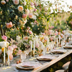 Gold Taper Candle Holders for Wedding Table Centerpiece,Tall Taper Candlestick Holders Bulk Set of 6,Metal Candle Stick Holder for Table or Mantel Centerpiece,Dinning,Festival,Party Home Decor