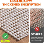 Non-Slip Rug Pad Gripper 2x10 Feet, Anti Skid Mat for Kitchen Hallway Runner Rug, Keep Rugs in Position and Safe, Thick Cushioned Carpet Pad for Hardwood Floors Protection