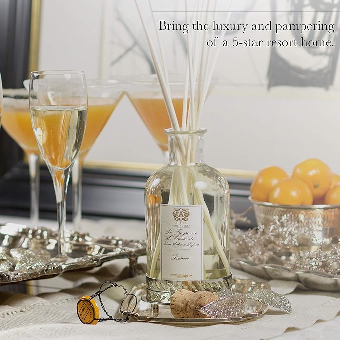 Antica Farmacista Home Ambiance Diffuser, Damascena Rose, Orris and Oud, 16.9 Fl Oz