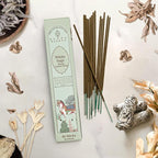 Incense Sticks, White Sage Incense, Made with Natural Ingredients, Hand Rolled Aromatic Masala, 40 Stick Pack, 45-60 Minute Burn Time, Best for Home Fragrance, Meditation, Yoga, Spiritual Healing