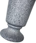 Grave Vase Cemetery Grave Decoration for Cemetery Grave Headstone Flower Vases with Spikes and Floral Foam