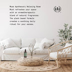 Muse Apothecary Room Ritual - Botanical Collection - Room Spray, Aromatic and Relaxing Room Mist, Air Freshener Spray, Infused with Natural Aromatherapy Essential Oils - 8 oz, Warm Cedar