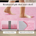 Pink Fluffy Rug Shaggy Area Rug, 8x10 Area Rugs for Girls Bedroom, Big Soft Shaggy Bedside Non-Slip Plush Dorm Nursery Kids Carpet Home Decor Aesthetic