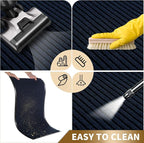 Yimobra Front Door Mat Outdoor Indoor Entrance, 100% Waterproof All-Season All Weather Doormat, Welcome Matt Outside Entry, Non Slip, Low Profile, Heavy Duty Patio Porch Floor Mats,47 x 24,Navy Blue