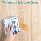 Refrigerator Mat, Clear Anti-Slip PVC Floor Protector, 2mm Thickness Scratch-Resistant Floor Mat