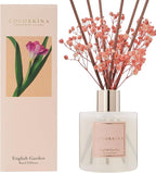 COCORRÍNA Reed Diffuser - English Garden Scented Diffuser with 8 Sticks Home Fragrance Reed Diffuser for Bathroom Shelf Decor