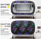 Bed Tent Twin Bed Canopy Portable Dream Tent for Adult Indoor Sleeping Tents with 2 Doors Breathable Private Space Tents, Galaxy