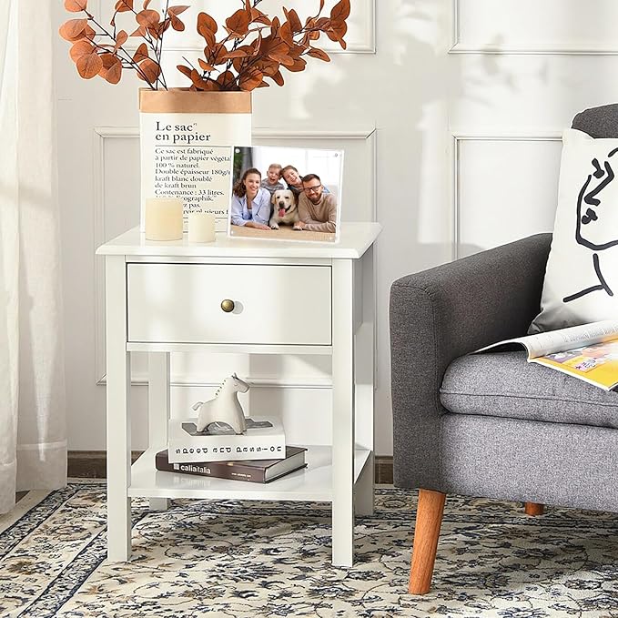 Magnetic Double Sided Clear Acrylic Photo Frame, 4 x 6 Inches，20MM Thick for Desktop Display