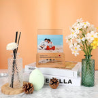 Glass Flower Vase, Amber, Aromatherapy Bottle, Small Vase, 6 Sets, Simple Solid, for Birthday, Anniversary, Weddind, Home Decoration