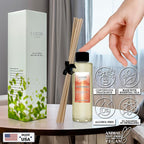 LOVSPA Spiced Orange Diffuser Oil - Holiday Essential Oils for Diffuser Refill & Air Freshener Room Spray - Long-Lasting & Natural Home Fragrance, Scented Oil for Diffusers, USA Made, 4oz