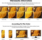 NEWCOSPLAY Faux Fur Throw Blanket Mustard Yellow 3D Ribbed Plush Thick Warm Blanket for Couch Sofa Bed 850GSM (Mustard Yellow Ribbed, Throw(50"x60"))