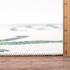 Keen Home Design Terrace Outdoor Round Rug - 8ft Round Washable Indoor/Outdoor Rug for Patio, Kitchen, Balcony, Beach, Garden, Deck and Porch, Size: 7'7" Round