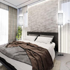 PARTPHONER Floor Lamp for Living Room, Modern Standing Lamps with Lampshade, Minimalist Tall Lamp with Foot Switch for Living Room, Bedroom, Kids Room, Office(Bulb Not Included)