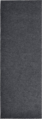 iCustomRug Hallway Runner Rug – 3x9ft Charcoal, Indoor/Outdoor, Non-Slip Rubber Backing, Low-Profile All-Weather Carpet, Non-Shedding & Easy Care, Entryway Mat Ideal for High Traffic Areas