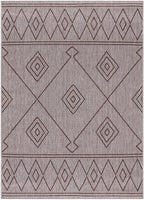 Keen Home Design Terrace Outdoor Area Rug - 10x14 Washable Indoor/Outdoor Rug for Patio, Kitchen, Balcony, Beach, Garden, Deck and Porch, Size: 10'x14'