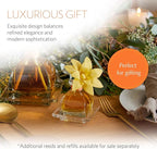 AGRARIA PetiteEssence Flower and Reed Diffuser Set, Hand Crafted Sola Flower Botanical Home Fragrance Set, Scented Oil Gift for All Occasions