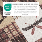 Great Bay Home Lodge Bedspread Twin/Twin XL Size Kid's Quilt Set with 1 Sham. Cabin 2-Piece Reversible All Season Quilt Set. Rustic Quilt Coverlet Bed Set. Redwood Collection.