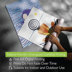 Maximalist Home Decor White Framed Wall Art, 10 pcs of Eclectic Wall Prints for Teen Girls Bedroom Decor, Maximalist Gallery Wall Art for Dorm Room