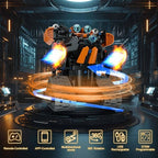 STEM Building Toys for Kids 6-14, 5in1 STEM Robot Building Kit for Kid, Remote & APP Controlled Tank Bulldozer Robot Building Blocks Set Birthday Xmas Gifts Ideas for Boys Girls (689PCS)