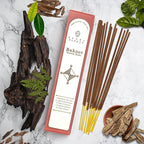 Bakoor Incense Sticks, Organic Hand Dipped Incense, Natural Herbs & Aromatic Ingredients, Contain 40 Sticks, Burn Time 45 to 60 Minutes, Spiritual Gifts, Soothing Whiffs Incense by Karma Pledge