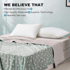 Bed Pillows Standard Size Set of 2, Down Alternative Bedding, Cooling Hotel Quality 20 x 26, Sleeping Pillow for Back, Stomach, Side Sleepers