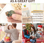 QINJIEJIE Travel Turtle Figurines for Travelers Best Travel Gifts for Women Men Unakite Crystal Healing Crystals Sea Turtle Lovers Office Desk Decor Good Luck Gifts for Traveling Abroad