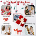 Stained Glass Window Hanging - Funny Wolf Suncatcher Ready to Hang Window Doors Home Decoration and Christmas, Mother's Day Birthday Gifts for Women, Men, and Mom 6.3x6.3 in