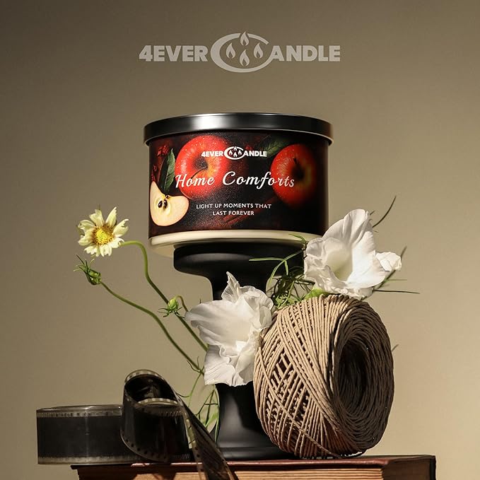 4-Wick Scented Candle - 18oz Soy Wax Blend Candle Over 50Hrs Long-Lasting Fragrance, Home Decor and Housewarming Gifts, Home Comforts