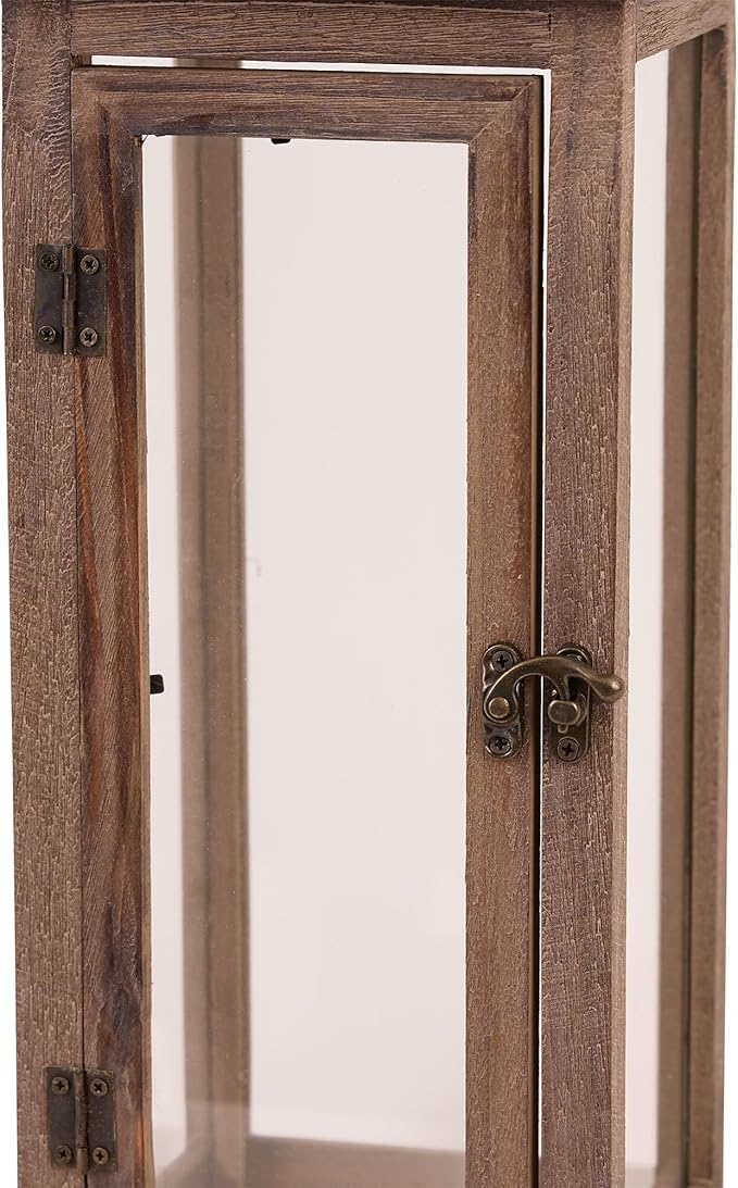 Koehler Home Decor Perfect Lodge Wooden Lantern