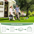 GENIMO Outdoor Rug Waterproof for Patio Decor, 9' x 12' Reversible Plastic Straw Floral Camping Carpet, Large Area Rugs Mats for RV, Camper, Deck, Balcony, Porch, Beach, Picnic, Mix-Black & White