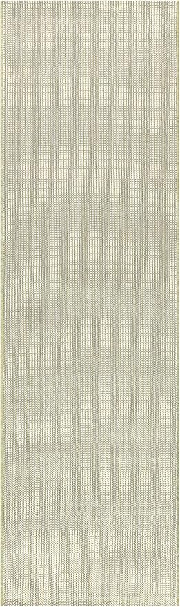 Keen Home Design Terrace Outdoor Runner Rug - 2x8 Washable Indoor/Outdoor Rug for Patio, Kitchen, Balcony, Beach, Garden, Deck and Porch, Size: 2'2"x7'7"