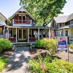 TOPFLAGS Garden Flag Stand with American Garden Flags God Bless America and Car Yard Flag 12x18 Inch Holder Pole Stake Double Side for Outside with Clips and Stopper for Memorial Day 4 th of July