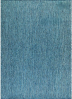 CAMILSON Outdoor Rug 9x12 Modern Area Rugs for Large Indoor and Outdoor Patios and Porches - Waterproof, Washable, Non-Shedding, Easy-to-Clean Outside Carpet (9 x 12, Solid - Aqua)