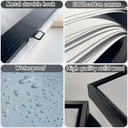 AJAZIKO Red Wall Art - Modern Framed Wall Art for Living Room - Red Tree Black and White Landscape Canvas Prints Posters & Prints for Home Office Bedroom Decorations - Large Wall Pictures 20×40IN