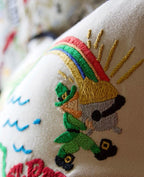 Catstudio Ireland Embroidered Decorative Throw Pillow