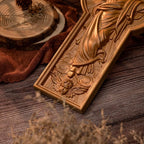 BGCOPPER Jesus Crucifix Wall Cross Handmade Wooden Cross for Wall Decor for Home Room Christmas Gift