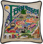 Catstudio Tennessee Embroidered Decorative Throw Pillow