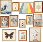 Fardes Vintage Decor for Room Wall Decoration, 13pcs Aesthetic Posters for Vintage Room Decor, Astronomy Pictures, Eclectic Room Decor, Gallery Wall Art