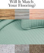 Southshore Fine Living, Inc. Oversized King Quilt Bedding Set, Soft Microfiber, Stain and Pet Hair Resistant Bedding, California/King Size Quilt Coverlet Bedspread Set with 2 Shams, Sky Blue