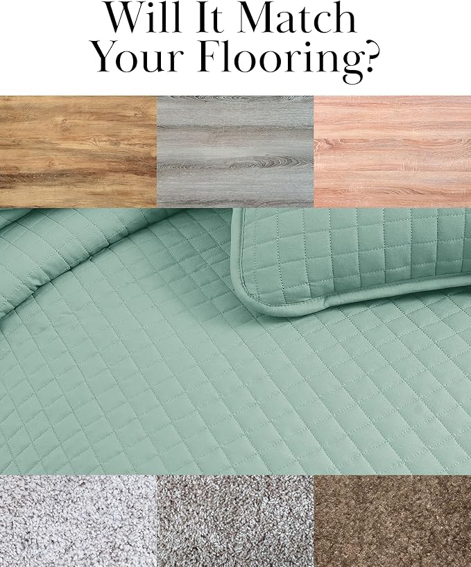 Southshore Fine Living, Inc. Twin Quilt Bedding Set, Soft Microfiber Coverlet Bedspread, Stain and Pet Hair Resistant Bedding, XL/Twin Blue Quilt Comforter Set with 1 Pillow Sham, Sky Blue