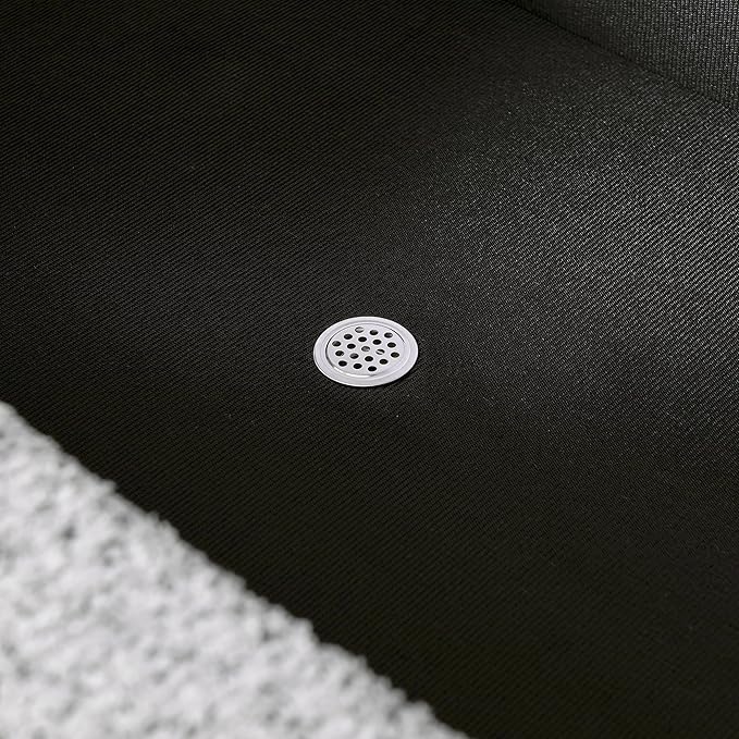 Oval Storage Bench 43.5" Linen Fabric Upholstered Entryway Bench with Solid Wood Legs Ottoman Bench Indoor Bench for Living Room/Bedroom/End of Bed/Entryway (New Grey)